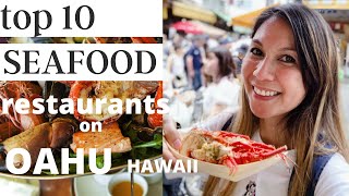 Top 10 seafood restaurants on Oahu [upl. by Gelasius]