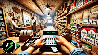 I Opened My Own Tobacco Shop In This NEW Simulator [upl. by Naitsirc]