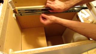 How to replace drawer slides [upl. by Tomasine]