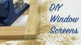 DIY Window Screens [upl. by Secor]