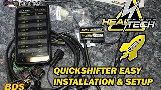 HealTech QuickShifter Easy Install amp Setup [upl. by Twila251]