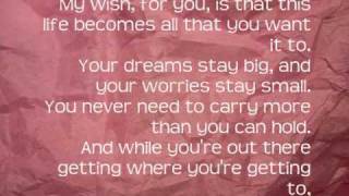 My WishRascal Flatts Lyrics [upl. by Fritz]