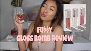 FUY vs FENTY GLOW Gloss Bomb 💖  Grace Hoang [upl. by Ierdna765]