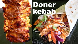 1 kg Homemade Chicken Döner Kebab  The Best Doner Kebab At Home [upl. by Haimaj]