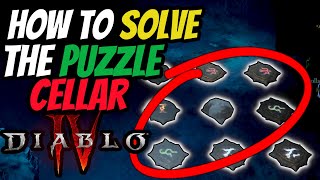 How to Solve PUZZLE CELLARS in Diablo IV [upl. by Lorrimer]