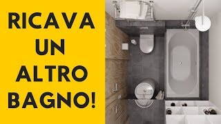 Vuoi un bagno in più in casa Ecco come fare [upl. by Grochow]