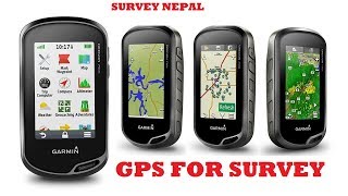 GPS Survey in Nepal  GPS survey instrument  HandheldGPS [upl. by Arbas]