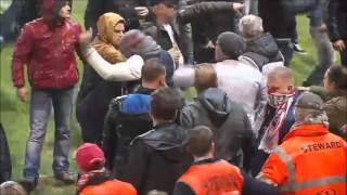 Riots Royal Antwerp  Eupen 30042016 [upl. by Karoly]