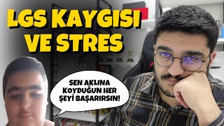 Sınav Stresi ve Kaygı LGS Rehberlik [upl. by Lancaster]