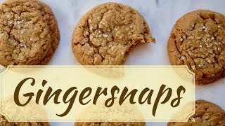 My Best Gingersnap Cookie Recipe [upl. by Efron]