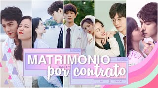 Obligados a casarse  10 nuevos DRAMAS chinos de Matrimonios Forzados [upl. by Enrobialc421]