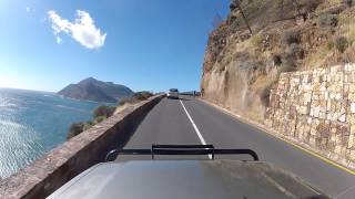 Driving around Cape Town  Chapmans Peak [upl. by Bebe]