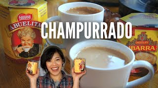 Abuelita VS Ibarra CHAMPURRADO TASTE TEST  Mexican Hot Chocolate Recipe [upl. by Ailana619]