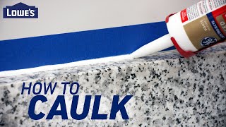 How To Caulk with a Caulking Gun [upl. by Annas933]