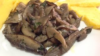 Funghi Trifolati ricetta base [upl. by Fineberg]