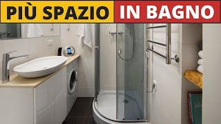 19 Idee salvaspazio per bagni piccoli o minuscoli [upl. by Mcclenon]