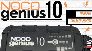 NOCO GENIUS10 Battery Charger Review In Depth [upl. by Eveline]