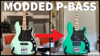 Fender PJ Bass Modded with Musicman Humbucker [upl. by Morton]