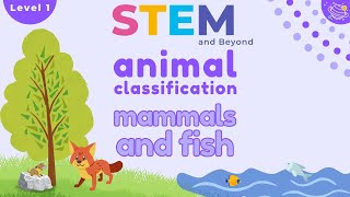 Classifying Animals KS1  Mammals and Fish [upl. by Raynata]