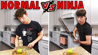 Normal People vs Ninjas in Real Life [upl. by Ennaj140]