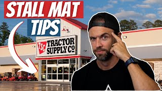 7 PRO Tips for Stall Mat Gym Flooring [upl. by Eirruc]