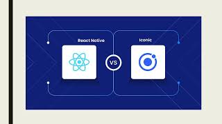 React Native vs Ionic [upl. by Putnem]