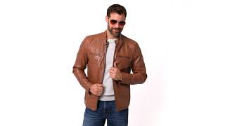 Ross amp Cole Herren Lederjacke  242820  Personalshop [upl. by Harman885]