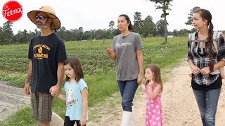 62 ACRES of ORGANIC FARMING with FAMILY of FOUR [upl. by Wanfried]