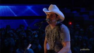 Brad Paisley  Then HD Live [upl. by Annaeirb679]