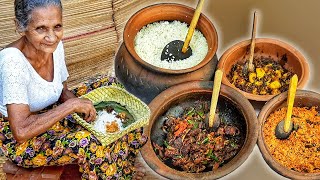 Traditional Village Rice and Curry by Grandma Menu [upl. by Maunsell]