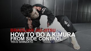 BJJ How To Do A Kimura From Side Control  Evolve University [upl. by Allehc821]