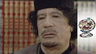 Muammar Gaddafi Interviewed Just Before Libyan Revolution [upl. by Adnohsar354]