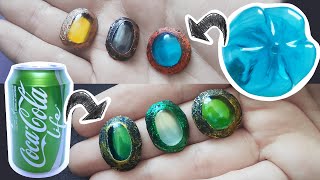 DIY Plastic Bottle amp Soda Can Gemstones No Resin [upl. by Aurora]