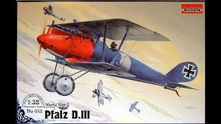 Pfalz D III Roden 132 [upl. by Adlesirc]