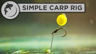 The EASIEST Carp Fishing rig to tie [upl. by Anirbes]