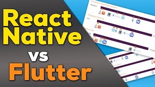 React Native vs Flutter [upl. by Anawd]