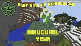 Best Bits of Achievement Hunter  Minecraft Achieveland Inaugural Year [upl. by Notsa369]