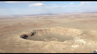 Standing In The Middle Of Meteor Crater  360  VR [upl. by Sage737]