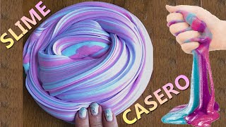 COMO HACER SLIME FACIL 1 INGREDIENTE  SIN BORAX [upl. by Evanne]