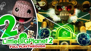 LittleBigPlanet 2 Full Playthrough  PS3 [upl. by Ayotac]