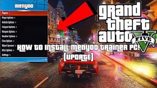 How To Install Menyoo Trainer PC Update GTA 5 Mod Tutorial 2024 [upl. by Peadar]