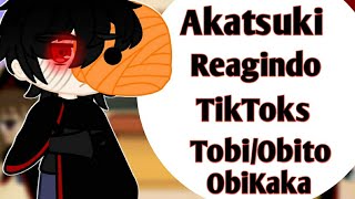 °Akatsuki Reagindo TikToks Do TobiObito E ObikakaKakaObi° •Naruto• [upl. by Norym222]