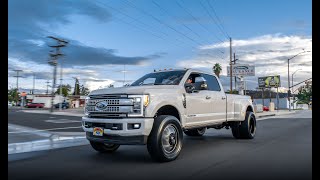 F350 Dually ON 22quot Fuel Wheels WITH 37quot TOYO RT [upl. by Esila420]