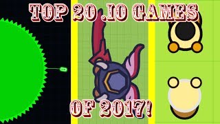 Top 20 Best io Games of 2017 [upl. by Rebna]