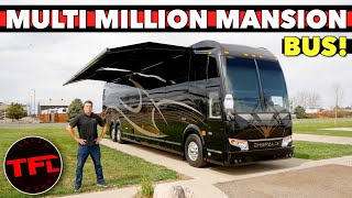 2021 Prevost Emerald RV Lets Tour the Most Luxurious and Expensive Motor Home on the Road [upl. by Enyallij988]