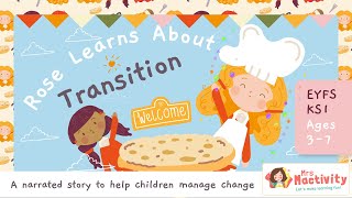 Rose learns about school transition  animated transition story for EYFS and KS1 [upl. by Edecrem]