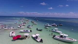 Islamorada SandBar Florida Keys Drone [upl. by Nnair]