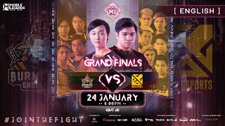 ENGLISH M2 Grand Finals  MLBB World Championship 2020  Singapore [upl. by Nyrhtakyram]