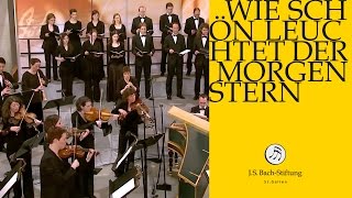 JS Bach  Chorus quotWie schön leuchtet der Morgensternquot from Cantata BWV 1 [upl. by Cato153]