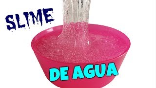 Haz SLIME DE AGUA Probando recetas de 💦Water Slime💦 [upl. by Lloyd]